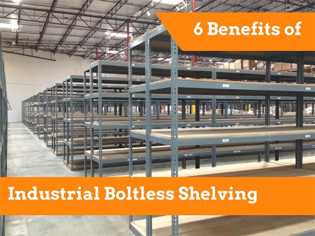 industrial boltless shelving