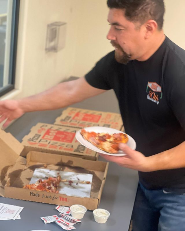 Happy International PI DAY! #wecelebrate by having a pizza luncheon for the QMH team...

 

Did you know that PI Day originates on this particular day because the first three digits of PI (3.14) are the same sequence of numbers written in a date format (3/14). 

#QMH #PIDAY #pizza